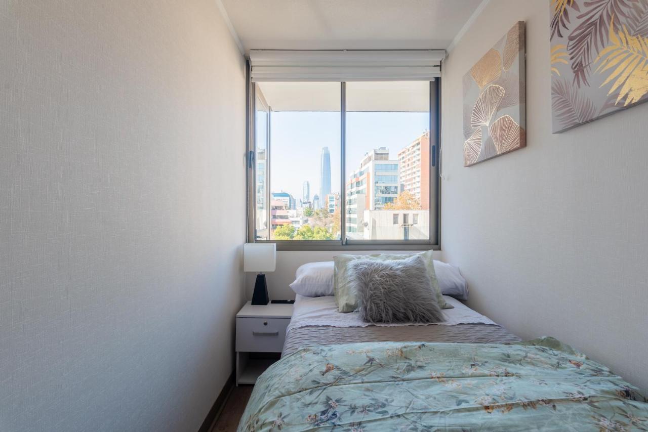 Ferienwohnung Bellet Design - 2Br W/Pool, Gym & Parking Santiago de Chile Exterior foto